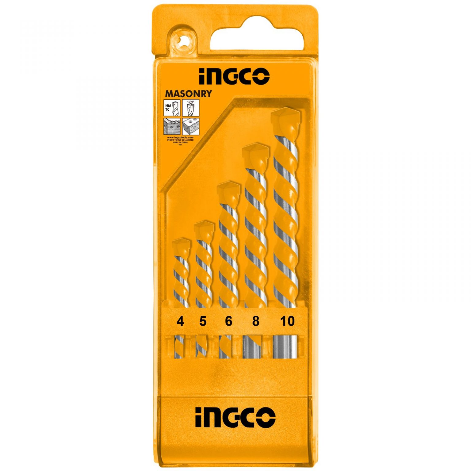 Screw Extractor Set (5 Piece) Ingco Tools South Africa
