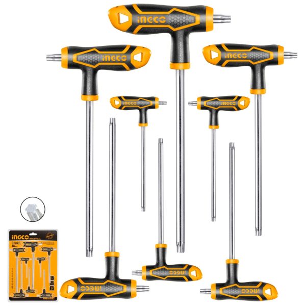 THandle Torx Wrench Set (Industrial) Ingco Tools South Africa