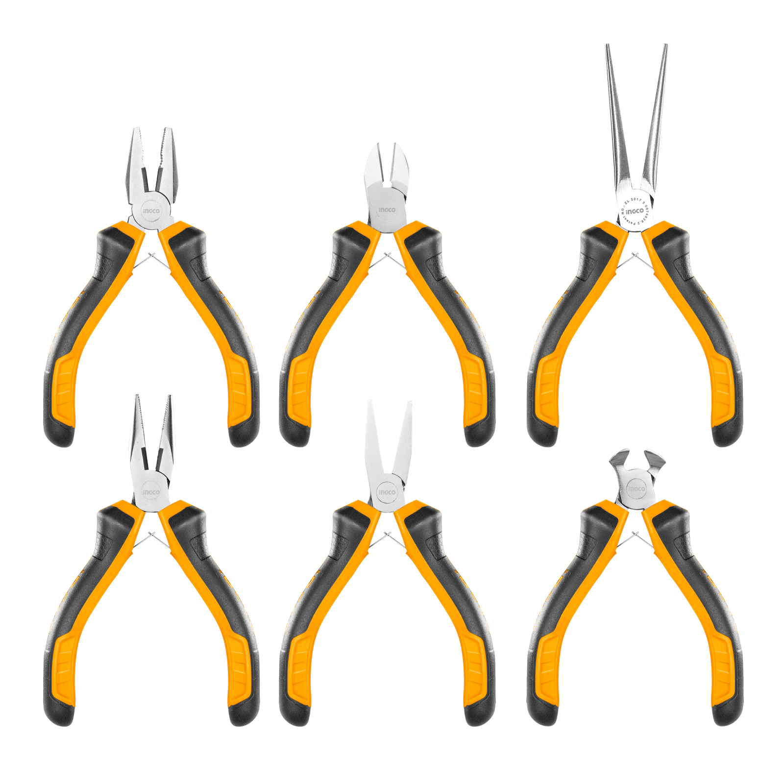 pliers set mini (6 Piece) Ingco Tools South Africa