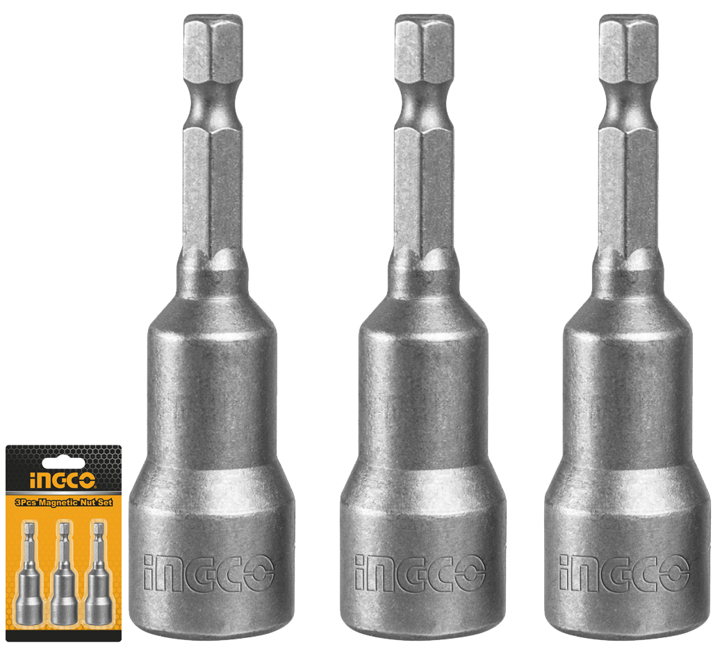 Nut Setter Set (3 Piece) Ingco Tools South Africa